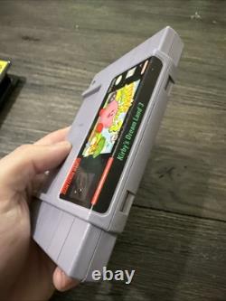 Kirby’s Dream Land 3 (Super Nintendo Snes) Authentique Testé Avec Coque