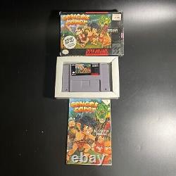 L'aventure du Congo ORIGINAL / AUTHENTIQUE Super Nintendo SNES Avec Boîte Testée