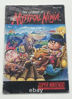 La Légende De La Mystique Ninja Super Nintendo Jeu Snes Cib Complete Voir Les Pics