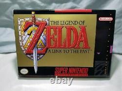 La Légende De Zelda Un Lien Vers Le Passé (super Nintendo, 1992) Boîte Snes Complete