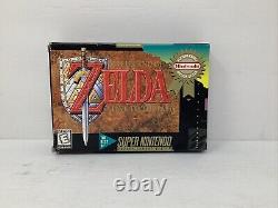 La Légende de Zelda : Un Lien vers le Passé - Choix des Joueurs SNES Super Nintendo Boîte+