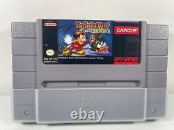 La quête magique de Mickey Mouse (Super Nintendo SNES, 1992) Complet en boîte Très bon