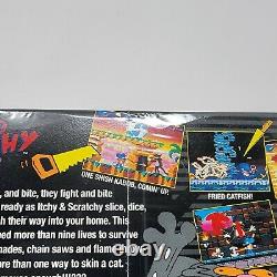 Le Jeu Itchy & Scratchy (super Nintendo Snes, 1995) Tout Nouveau Scellé