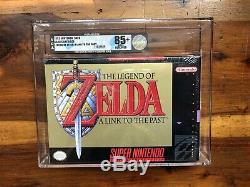 Legend Of Zelda Un Lien Vers Le Passé Super Nintendo Snes Nouveau95% Sealed-vga Q85 +