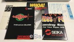 Legend Seika (snes Super Nintendo) Cib 100% Complet Presque Parfait État Rare