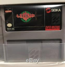 Legend Seika (snes Super Nintendo) Cib 100% Complet Presque Parfait État Rare