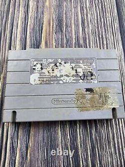 Les Cavaliers du Crépuscule Super Nintendo SNES 1993 Cartouche Authentique Seulement Testée Fonctionnelle