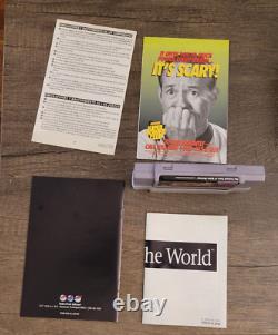 Les Contes Tordus de Spike McFang SNES Nintendo 1993 COMPLET avec AFFICHE
