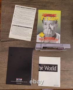 Les Contes Tordus de Spike McFang SNES Nintendo 1993 COMPLET avec AFFICHE