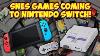 Les Jeux Officiels Des Contrôleurs Snes Seront Bientôt Disponibles Sur Nintendo