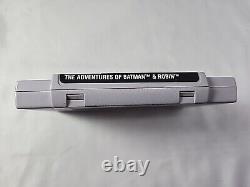 Les aventures de Batman & Robin Super Nintendo SNES Authentique Fabriqué au Japon 1992