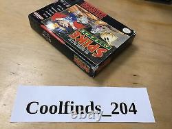 Les contes tordus de Spike McFang - Cartouche et boîte Super Nintendo SNES (voir description)