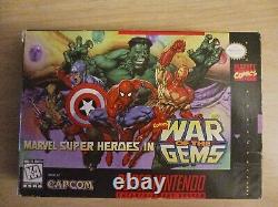 Les super héros Marvel dans la guerre des gemmes (Super Nintendo, 1996) Testé/Fonctionne