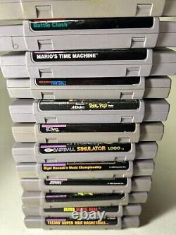 Lot 13 Jeux Nintendo SNES Testés et Fonctionnels