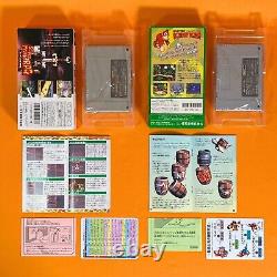 Lot de 10 jeux Nintendo Super Famicom Mario Donkey Kirby avec boîte SNES SFC Japan