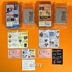 Lot de 10 jeux Nintendo Super Famicom Mario Donkey Kirby avec boîte SNES SFC Japan