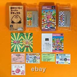 Lot de 10 jeux Nintendo Super Famicom Mario Donkey Kirby avec boîte SNES SFC Japan