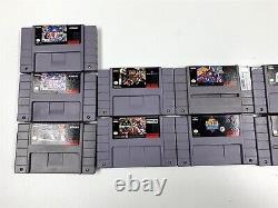 Lot de 76 jeux Super Nintendo SNES fonctionnant - Voir les images