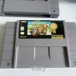 Lot de bundle du système Super Nintendo SNES