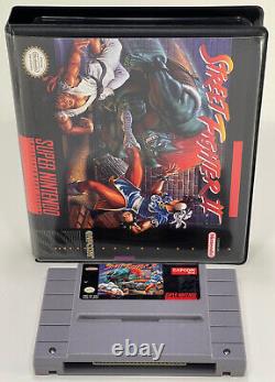 Lot de consoles Super Nintendo SNES avec 2 manettes, 10 jeux, Game Genie CIB
