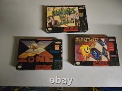 Lot de jeux Super Nintendo SNES
