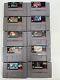 Lot De Jeux Super Nintendo Authentiques Peu Communs/rares (10 Au Total)