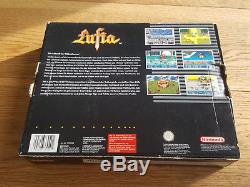 Lufia Big Box Pour Snes Super Nintendo Ovp + Spieleberater