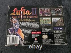 Lufia II : L'Ascension des Sinistrals pour Super Nintendo SNES Complet