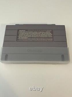 Lune de récolte Super Nintendo SNES Carte Seulement Authentique Belle Carte Propre US