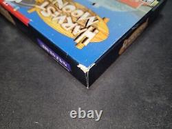 Lune des moissons Natsume Authentique Super Nintendo SNES en condition EXMT COMPLET avec boîte