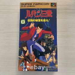 Lupin Le Troisième Jeu Vidéo Super Famicom Sfc Snes Epoch Nintendo De Jp F/s