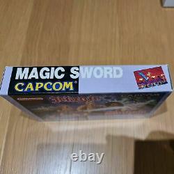 Magic Sword Super Nintendo Snes Pal Jeu Boxed Complete Avec Manuel Gratuit P&p