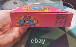 Magical Pop'n Popn Super Nintendo SNES Jeux Timewalk CIB Complet dans la Boîte $0 Expédition