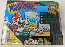Mario Paint Super Nintendo Snes Toute Nouvelle Usine Sealed