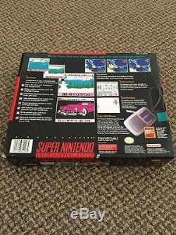 Mario Paint (super Nintendo Snes, 1992) Mint Condition Vtg Video Game Boxed Nes