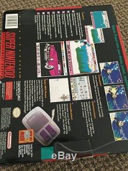 Mario Paint (super Nintendo Snes, 1992) Mint Condition Vtg Video Game Boxed Nes