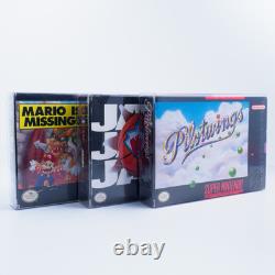 Mario est manquant, NBA Jam, Pilotwings Super Nintendo SNES Pack de jeux BEAU