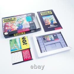 Mario est manquant, NBA Jam, Pilotwings Super Nintendo SNES Pack de jeux BEAU