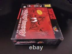 Maximum Carnage Snes Super Nintendo 1994 Marque Nouvelle Usine Scellée Rare