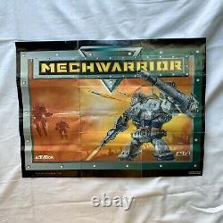 Mechwarrior Snes Super Nintendo Box With Game And Inserts Vintage Video Games