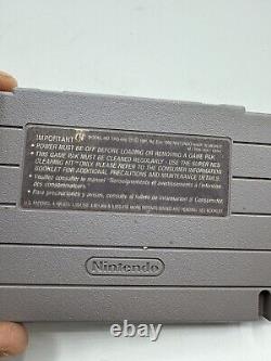 Mega Man 7 Cartouche Super Nintendo SNES Seulement Nettoyée Authentique Testée