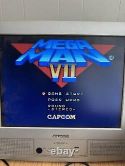 Mega Man 7 Cartouche Super Nintendo SNES Seulement Nettoyée Authentique Testée