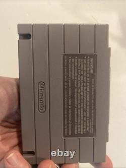 Mega Man 7 Super Nintendo SNES Authentique Testé Fonctionnel