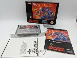 Mega Man 7 Super Nintendo Snes Genuine Pal Complete Rare Fast Free Uk P&p