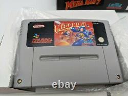 Mega Man 7 Super Nintendo Snes Genuine Pal Complete Rare Fast Free Uk P&p