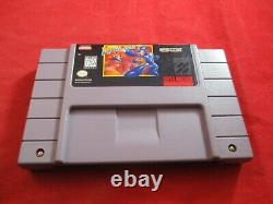 Mega Man 7 jeu Super Nintendo SNES FONCTIONNE! Megaman 7 AUTHENTIQUE