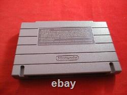 Mega Man 7 jeu Super Nintendo SNES FONCTIONNE! Megaman 7 AUTHENTIQUE