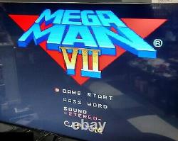 Mega Man 7 (super Nintendo Entertainment System, 1995) Snes Testé Authentique