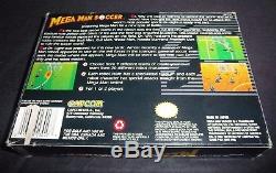 Mega Man Soccer (snes, 1994) Jeu Complet (ntsc-us / C) 100% Authentique
