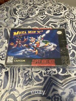 Mega Man X2 Pour Super Nintendo Snes Authentique Avec Boîte Originale